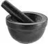 Rösle Granit-Mörser mit Stößel, 14cm, Anti-Rutsch-Boden