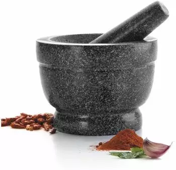 Lacor M&ouml;rser mit St&ouml;&szlig;el aus Granit 16cm (60516)