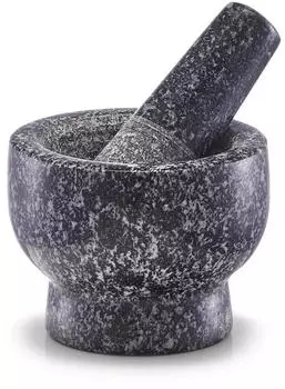 Zeller M&ouml;rser & St&ouml;&szlig;el-Set Granit anthrazit 6,5 cm
