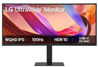 LG UltraWide 34U650A-B.AEU (34 Zoll) 21:9 Curved UWQHD IPS Monitor, HDR10, 2X...