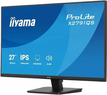 iiyama ProLite X2791QS-B1 – Augenschonendes Arbeiten durch Flimmerfilter und Blaulichtreduktion
