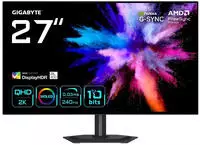 Gigabyte Gaming-Monitor "GO27Q24G" 67 cm/26,5 &Prime; 2560 x 1440 px QHD 0,03
