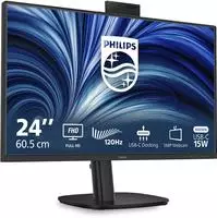Philips 24B2U3301H - 24 Zoll Full HD Monitor, 130mm h&ouml;henverstellbar, Lautsprecher,