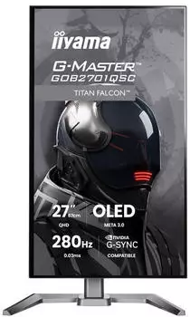 iiyama G-Master GOB2701QSC-B1 – iiyama G-Master GOB2701QSC-B1 mit vollständiger Ergonomie-Ausstattung