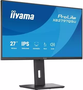 iiyama ProLite XB2797QSU-B1 – IPS-Panel mit weiten Blickwinkeln für konstante Farbdarstellung