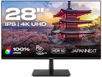 JAPANNEXT 4K UHD Monitor 71,1 cm (28) 3840x2160 Pixel,IPS Panel, 5 ms, 60 Hz, AMD