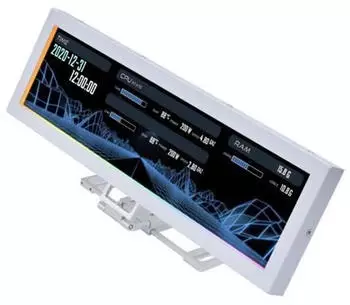 Lian Li 8.8" Universalbildschirm (US88v1) wei&szlig;