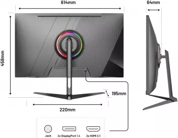 Japannext JN-IPS27G1632UF – IPS-Panel mit weiten Blickwinkeln für konstante Farben
