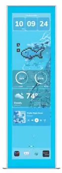 Hyte Y70 Touch Display Blueberry Milk