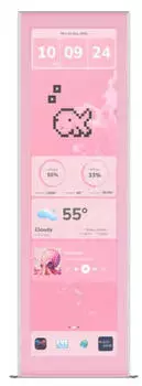 Hyte Y70 Touch Display Strawberry Milk