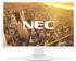 NEC MultiSync PA243W weiß