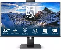 Philips P-line 326P1H - LED-Monitor - 81.3 cm (32) (31.5 sichtbar) - 2560 x 1440 QHD