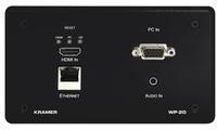 Kramer Electronics Kramer WP-20/EU(B)-80 Steckdose Schwarz