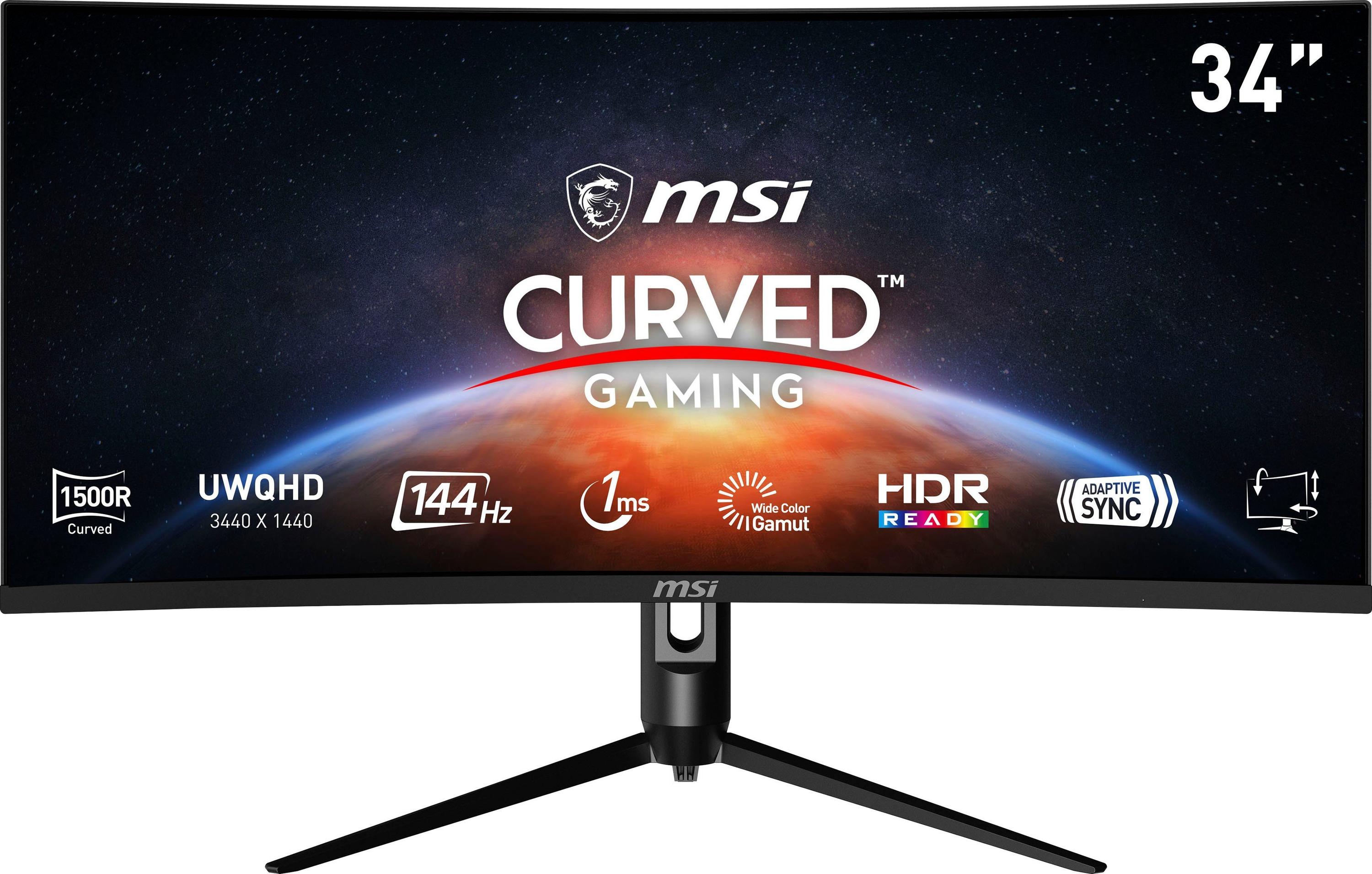 MSI Optix MAG342CQR 34 Zoll Gaming Monitor, 144 Hz