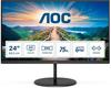 AOC Q24V4EA 60,5cm (23,8“) QHD IPS Office Monitor 16:9 HDMI/DVI 75Hz 4ms Sync