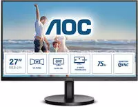AOC Q27B3MA, 27" 27", 4ms (GtG), 2560x1440, 75Hz, VA, entspiegelt, 250cd/m2, 1x...