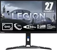 Lenovo Legion Y27qf-30 Gaming Monitor - QHD, IPS Panel, 240Hz MPRT2-Reaktionszeit von