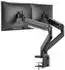 Digitus Universal Dual Monitorhalter mit Gasdruckfeder und Klemmbefestigung (DA-90427)