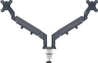 Leitz 65370089, LEITZ Monitor-Halterung Ergo 65370089 dunkelgrau f&uuml;r 2 Monitore,