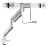 Neomounts DS75-450WH2 2fach Monitor-Tischhalterung 43,2 cm (17) - 81,3 cm (32) Wei&szlig;