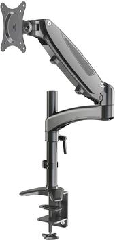 K&ouml;nig & Meyer 23873 Bildschirm-Halter Schwarz Stahl - Flexible Schreibtisch-Halterung f&uuml;r Monitore bis 32 Zoll Tischplatten bis 8,5 cm