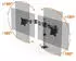 DURABLE Monitor Mount Select for 2 Screen - Monitor Stand with Clamp for Desks