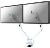 Neomounts FPMA-D750DWHITE2 2fach Monitor-Tischhalterung 25,4 cm (10) - 81,3 cm...