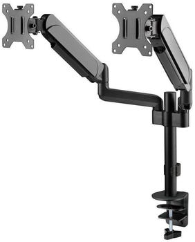 Cavo Motion Monitorhalterung f&uuml;r 2 Monitore 17-32 Zoll bis je 9 kg 2-armig Bildschirm drehbar schwenkbar neigbar Bildschirmhalterung