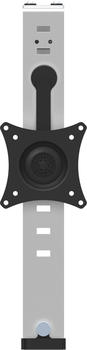 StarTech Cubicle Monitor Mount Steel (Wand 34") Monitor Halterung Schwarz Silber