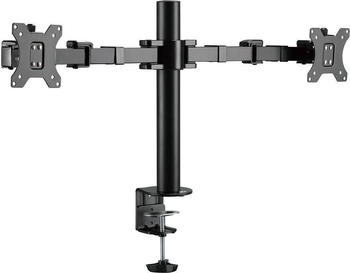 A.C.T. ACT Monitor Desk Mount 2 screens up to 32ö and 12 kg (Tisch 32") Monitor Halterung Schwarz