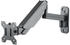 Manhattan 461610 Universal-Wandhalterung mit Gasdruckfeder für einen Monitor Halterungsarm mit Gasdruckfeder und Kugelgelenk geeignet für einen Monitor von 17