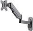 Manhattan 461610 Universal-Wandhalterung mit Gasdruckfeder für einen Monitor Halterungsarm mit Gasdruckfeder und Kugelgelenk geeignet für einen Monitor von 17