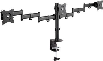 InLine Tischhalterung f&uuml;r 3x TFT/LCD/LED bis 68cm (27") max. 3x 8kg