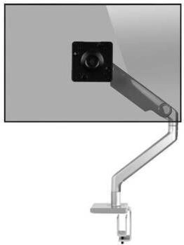 HumanScale M2.1 Monitorhalterung für USM Tisch schräg silber (M21USBTB)