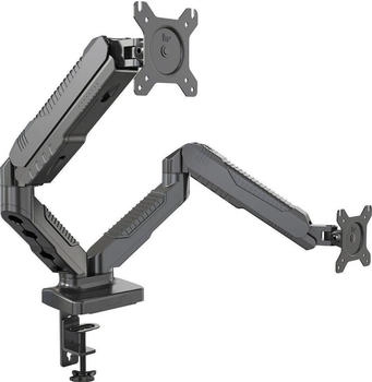 Duo Collection Monitorhalter - Schwarz - Metall - f&uuml;r 2 Monitore geeignet