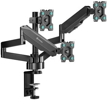 Onkron Monitor Halterung 3 Monitore 13-32 Zoll bis 8 kg pro Arm VESA 100x100