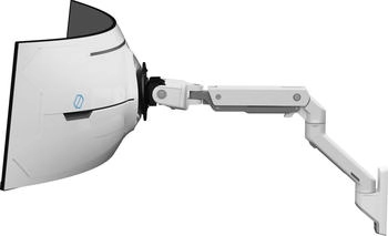 Ergotron HX Arm With Very Heavy Duty Pivot Wall Mount White (45-694-216)