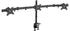 HFTEK Monitor Tischhalterung für 3 Bildschirme von 15 bis 27 Zoll Monitor Halterung Monitor Arm Halter Ständer Monitor Mount TV VESA 75/100 - HF330C