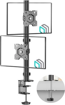 Onkron Monitorhalterung f&uuml;r Zwei 13-34 Zoll Monitore 180&deg; schwenkbar