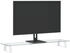 vidaXL Weiß 80x20x8 Cm Hartglas Und Metall