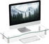 Relaxdays 10027844-536 Glas/Metall Breite: 70 cm für 2 Monitore
