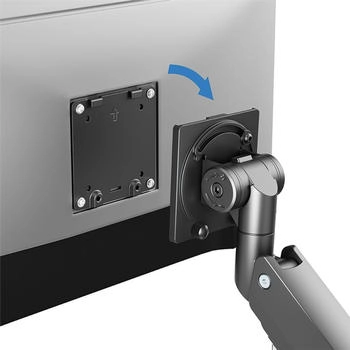 LogiLink Monitorhalterung BP0202 17-57 Flat & Curved Aluminium