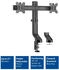 A.C.T. ACT Monitor Halterung 2 Monitore Crossbar bis zu 27