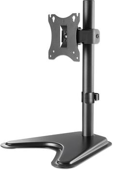 Manhattan 462037 Desk Stand for 1 LCD Monitor 17-32" with Base h.366mm Black