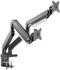 SpeaKa Professional SP-MM-830 2fach Monitor-Tischhalterung 43,2 cm (17) - 88,9 cm (35) Integrierte Dockingstation Ga