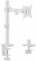 Equip 650166 17"-32" Gelenk-Monitor-Tischhalterung, wei&szlig;