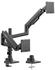 SpeaKa Professional SP-MM-980 2fach Monitorhalterung 43,2 cm (17) - 124,5 cm