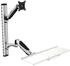 SpeaKa Professional SP-MM-730 1fach Monitor-Wandhalterung 43,2 cm (17) - 81,3 cm (32) Schwarz/Silber Höhenverstellbar