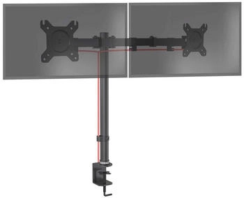 Duronic DM152 Monitorhalterung - f&uuml;r 2 Monitore bis 27 Zoll - VES
