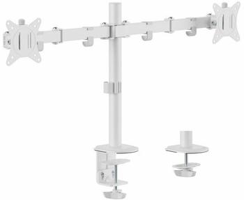 Equip 650167 17"-32" Gelenk-Tischhalterung f&uuml;r Dual-Monitore wei&szlig;